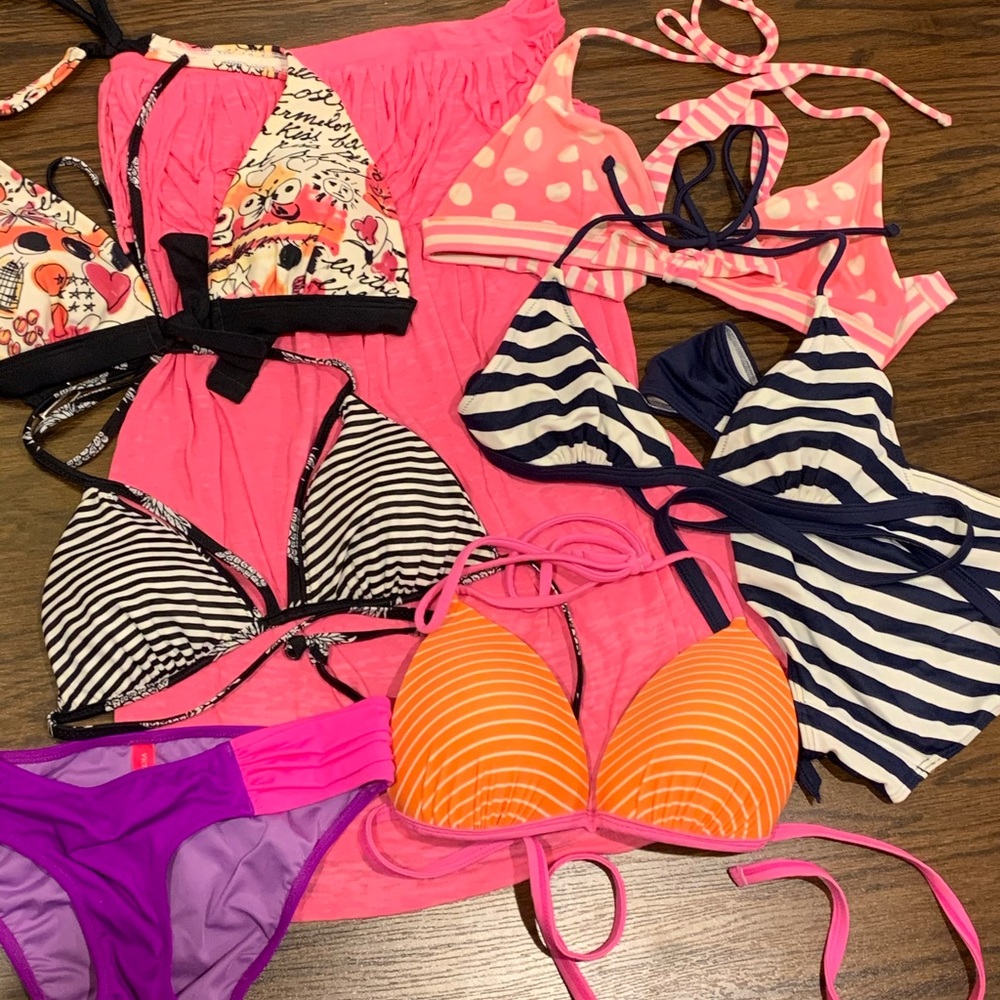 Swim Bundle. VS Pink. Small & X-Small